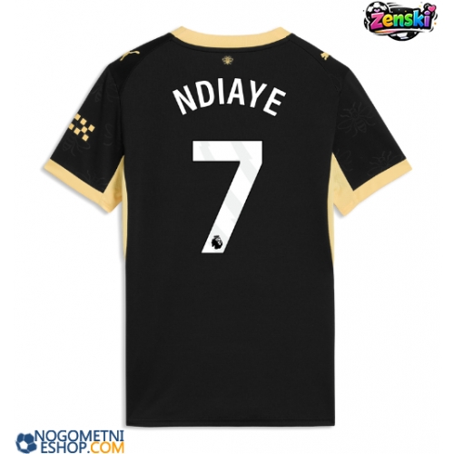 Ženski Nogometni dresi Manchester City Iliman Ndiaye #7 Gostujoči 2026-27 Kratek Rokav